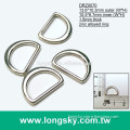 (#DRZ0070/10.5mm) small metal d ring buckle for 10mm coat belt